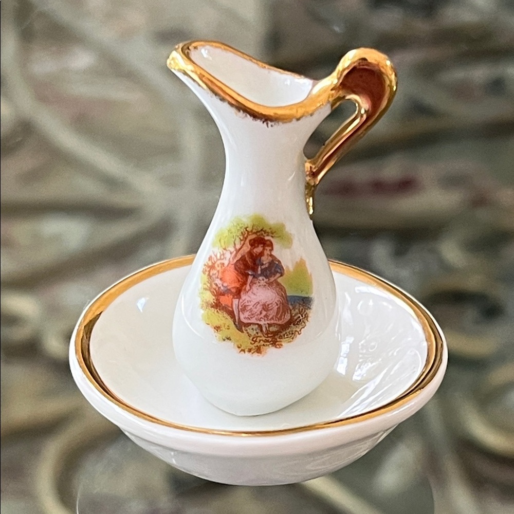 Limoges White and Gold set
